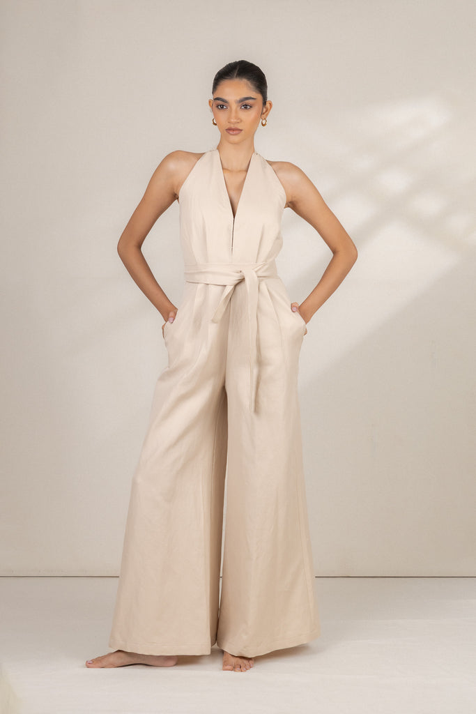 MALIE JUMPSUIT BUTTER