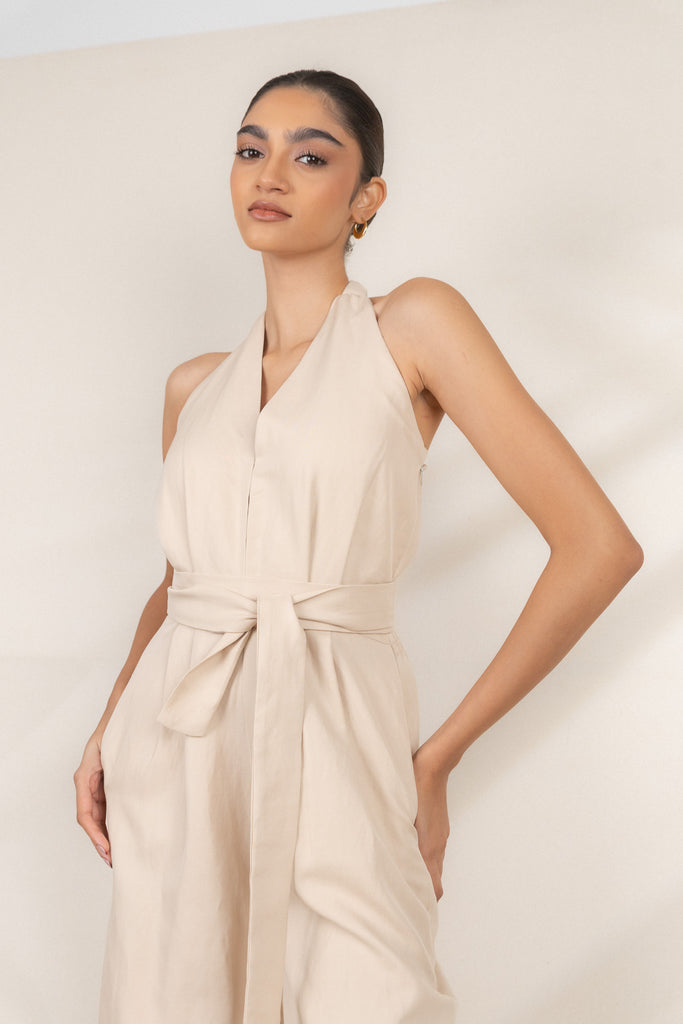 MALIE JUMPSUIT BUTTER