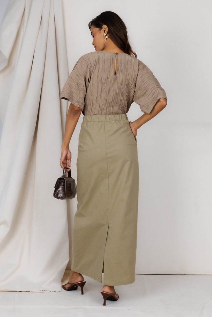 DARIA SKIRT SAGE