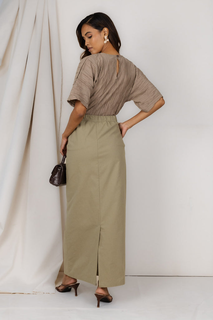 DARIA SKIRT SAGE